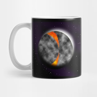 Cloudy sun Mug